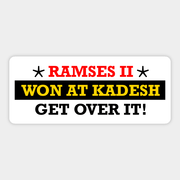 Ramses Won Sticker by Fjordly